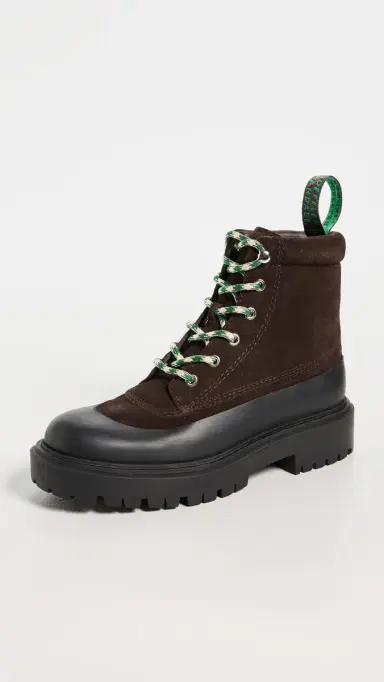 Loeffler Randall Lace Up Weather Boots Tmoro | Thumbnail 2