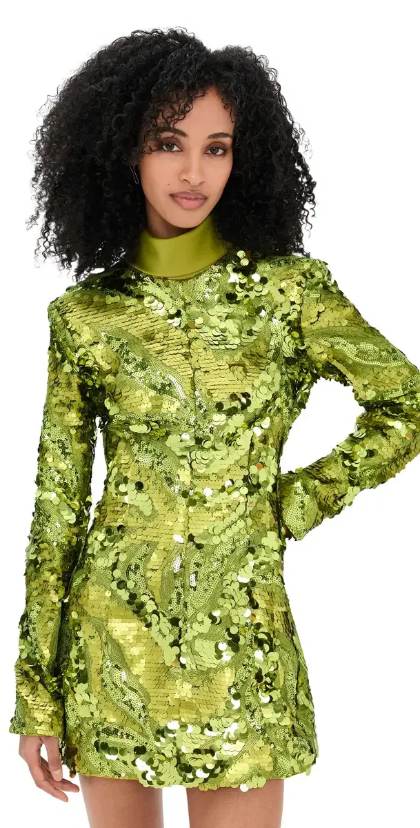 Toni Sequin Cocktail Dress Citronnelle