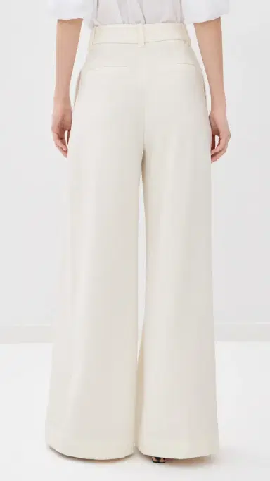 Favorite Daughter Pleats For Days Pants Ivory 6 | Thumbnail 3