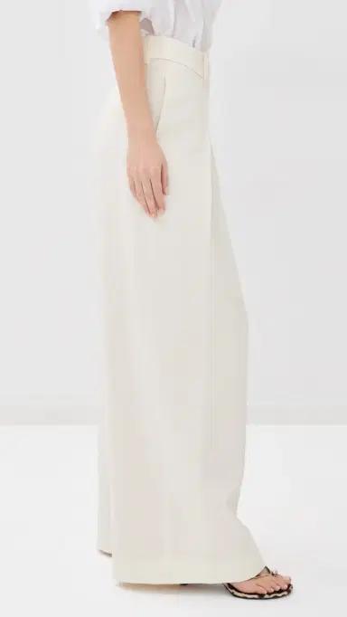 Favorite Daughter Pleats For Days Pants Ivory 6 | Thumbnail 4