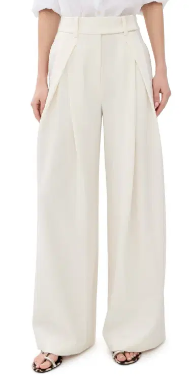 Favorite Daughter Pleats For Days Pants Ivory 6 | Thumbnail 1