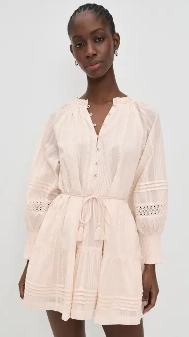 Cleobella eadow Mini Dress Buttercream | Thumbnail 2 Cleobella eadow Mini Dress Buttercream | Thumbnail 2