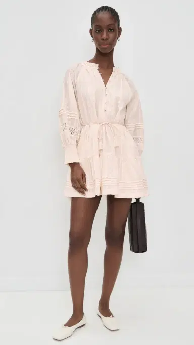 Cleobella eadow Mini Dress Buttercream | Thumbnail 5 Cleobella eadow Mini Dress Buttercream | Thumbnail 5