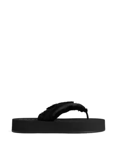 Balenciaga Jet Lag Satin Thong Sandals | Thumbnail 1 Balenciaga Jet Lag Satin Thong Sandals | Thumbnail 1