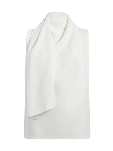 Khaite Loe Satin Scarf Top | Thumbnail 1 Khaite Loe Satin Scarf Top | Thumbnail 1