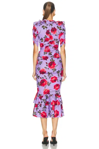 Carolina Herrera Midi Dress | Thumbnail 3 Carolina Herrera Midi Dress | Thumbnail 3