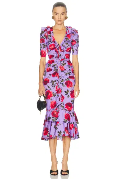 Carolina Herrera Midi Dress | Thumbnail 1 Carolina Herrera Midi Dress | Thumbnail 1