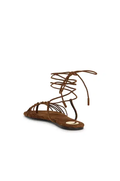 Saint Laurent Babylone Flat Sandal | Thumbnail 3 Saint Laurent Babylone Flat Sandal | Thumbnail 3