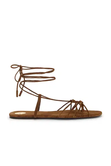 Saint Laurent Babylone Flat Sandal | Thumbnail 1 Saint Laurent Babylone Flat Sandal | Thumbnail 1