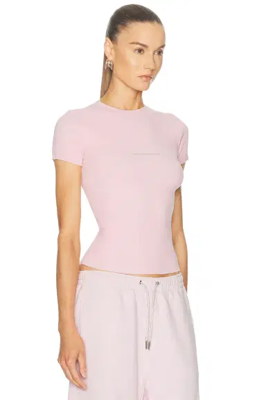 Alexander Wang Short Sleeve Crewneck Top | Thumbnail 2 Alexander Wang Short Sleeve Crewneck Top | Thumbnail 2