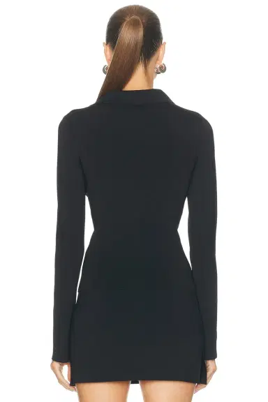 Alexander Wang Long Sleeve Fixed Packet Polo Top | Thumbnail 3 Alexander Wang Long Sleeve Fixed Packet Polo Top | Thumbnail 3