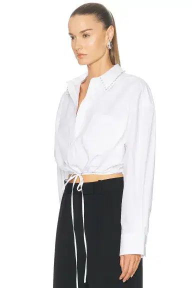 Alexander Wang Wrap Shirt | Thumbnail 2 Alexander Wang Wrap Shirt | Thumbnail 2