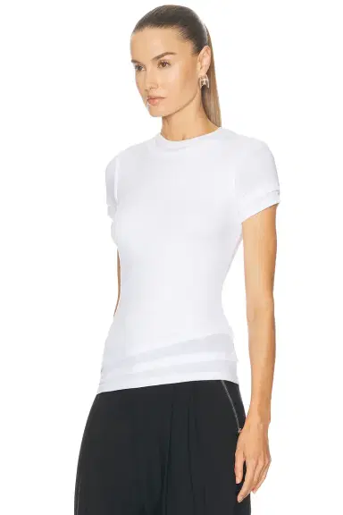 Alexander Wang Layered Short Sleeve Top | Thumbnail 3 Alexander Wang Layered Short Sleeve Top | Thumbnail 3