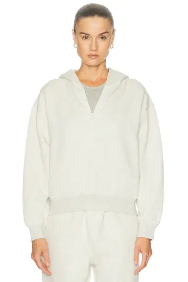Fear of God Essentials Signature Classic Half Zip Fleece Hoodie | Thumbnail 1