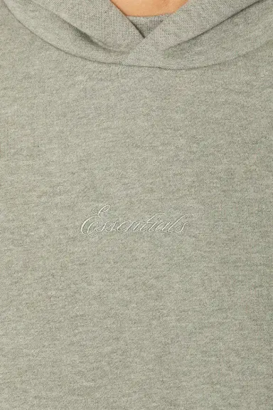 Fear of God Essentials Signature Classic Fleece Hoodie | Thumbnail 5 Fear of God Essentials Signature Classic Fleece Hoodie | Thumbnail 5