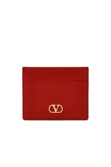 Valentino Garavani V Logo Signature Card Holder | Thumbnail 1 Valentino Garavani V Logo Signature Card Holder | Thumbnail 1