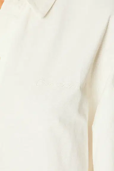 Fear of God Essentials Signature Button Up Brushed Oxford Shirt | Thumbnail 5