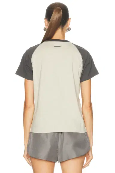 Fear of God Essentials Signature Classic Fit Baseball Jersey Tee | Thumbnail 3