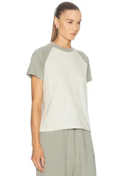 Fear of God Essentials Signature Classic Fit Baseball Jersey Tee | Thumbnail 2