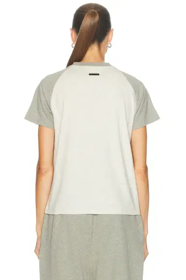 Fear of God Essentials Signature Classic Fit Baseball Jersey Tee | Thumbnail 3