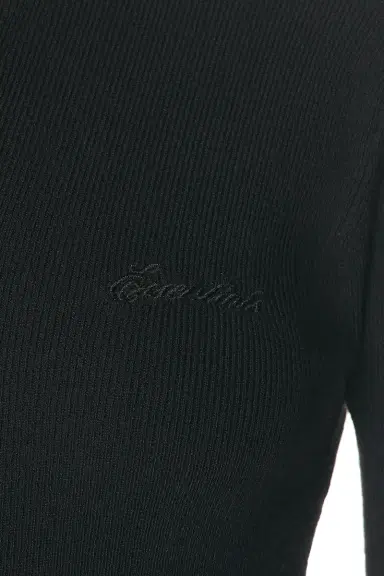 Fear of God Essentials Signature Rib Knit Fitted Long Sleeve Zip Up Rib Tee | Thumbnail 5