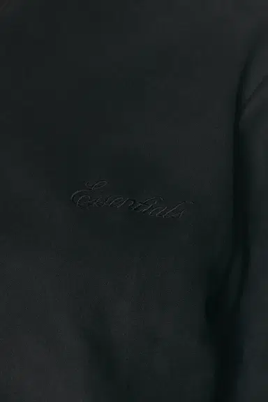 Fear of God ESSENTIALS Signature Vintage Fit Track Suede Fleece Jacket | Thumbnail 6 Fear of God ESSENTIALS Signature Vintage Fit Track Suede Fleece Jacket | Thumbnail 6