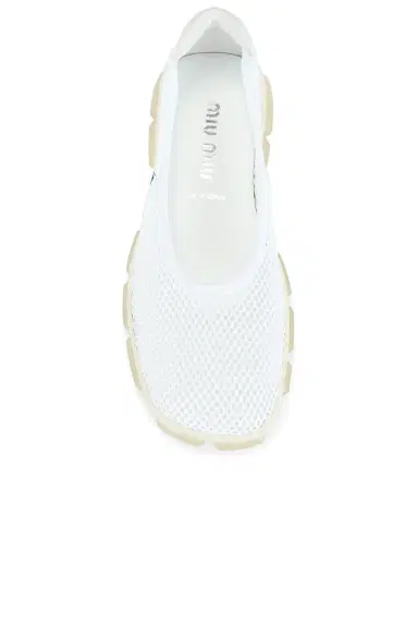 Miu Miu Rete Tech Sneaker | Thumbnail 4 Miu Miu Rete Tech Sneaker | Thumbnail 4