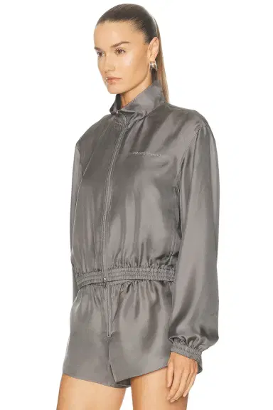 Alexander Wang Cropped Track Jacket | Thumbnail 2 Alexander Wang Cropped Track Jacket | Thumbnail 2