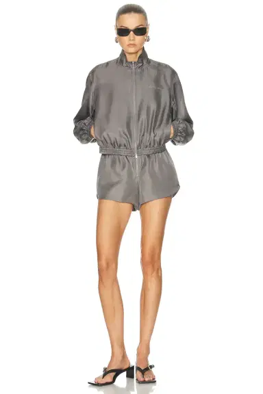 Alexander Wang Cropped Track Jacket | Thumbnail 4 Alexander Wang Cropped Track Jacket | Thumbnail 4