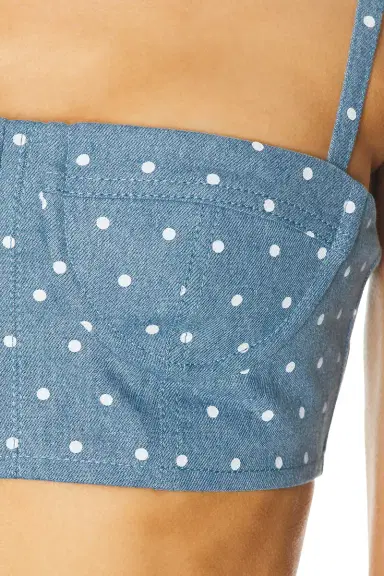 Carolina Herrera Cropped Bustier Top | Thumbnail 5