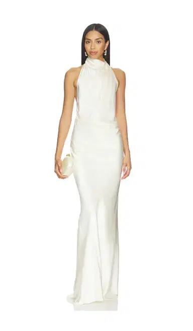 THE SEI Halter Drape Gown | Thumbnail 1