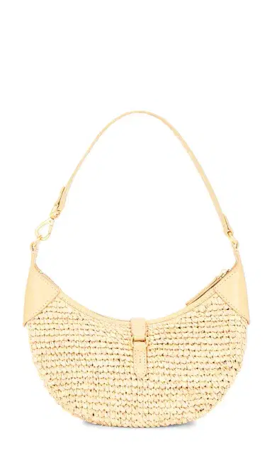 Polo Ralph Lauren Raffia Leather Mini Shoulder Bag | Thumbnail 2