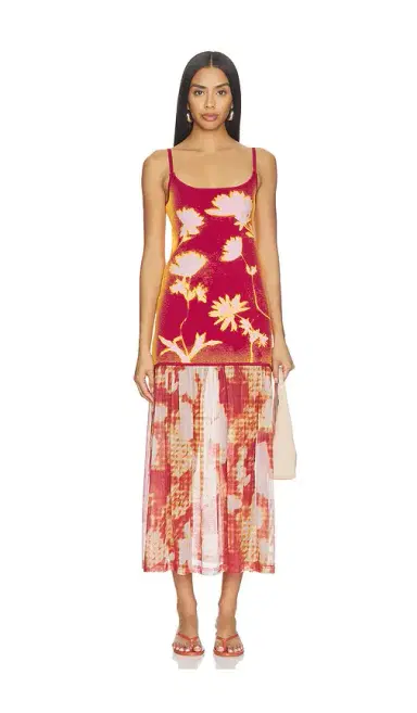 PH5 Ginger Flower Print Tank Dress | Thumbnail 1