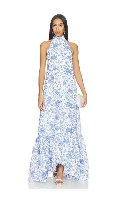 Elliatt Elin Halter Gown | Thumbnail 1 Elliatt Elin Halter Gown | Thumbnail 1