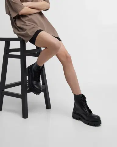 Balenciaga Strike Lace-Up Boots | Thumbnail 2