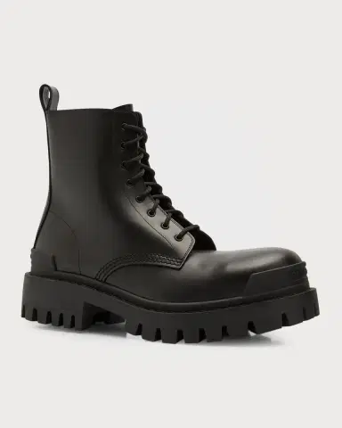 Balenciaga Strike Lace-Up Boots | Thumbnail 3