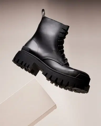 Balenciaga Strike Lace-Up Boots | Thumbnail 5