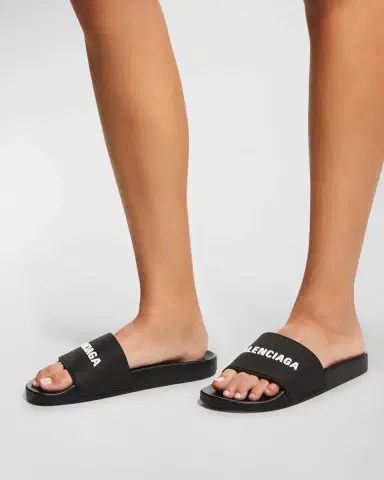 Balenciaga Pool Slide Sandals | Thumbnail 1