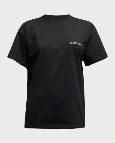 Balenciaga Logo Print Vintage Jersey Shirt | Thumbnail 2