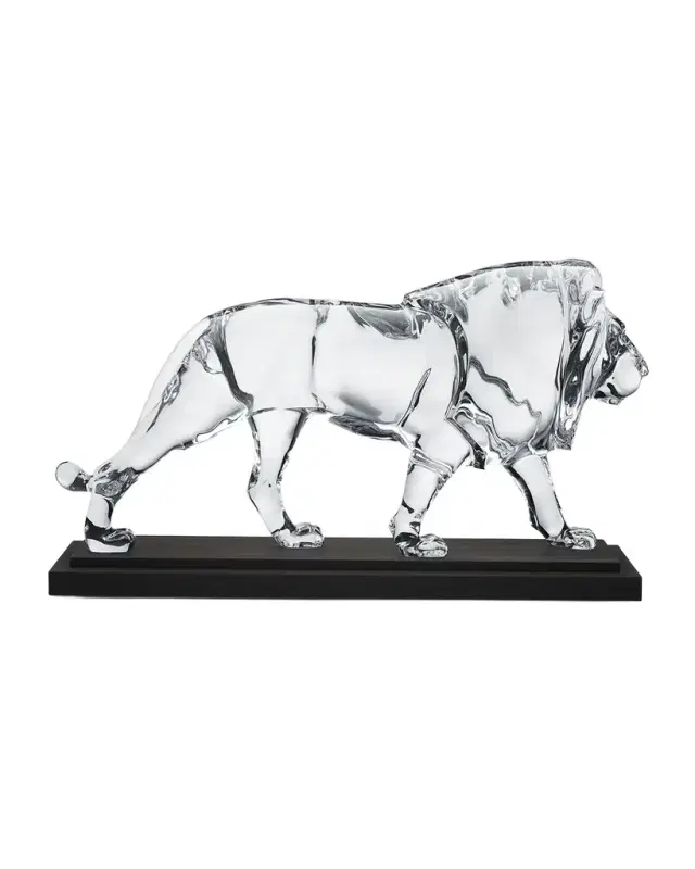 Baccarat Cecil Lion Crystal Figurine, Limited Edition