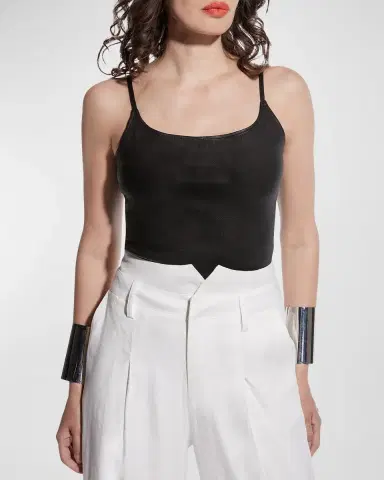 AS by DF Memphis Stretch Leather Tank Top | Thumbnail 2 AS by DF Memphis Stretch Leather Tank Top | Thumbnail 2