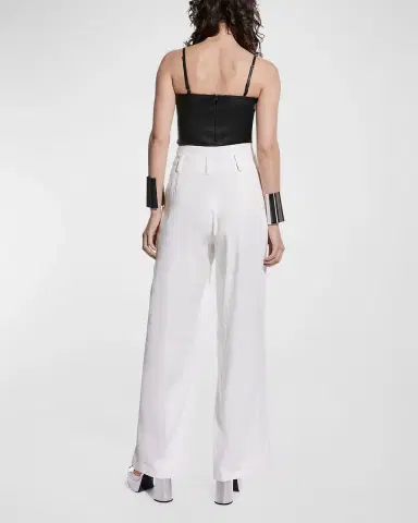 AS by DF Memphis Stretch Leather Tank Top | Thumbnail 4 AS by DF Memphis Stretch Leather Tank Top | Thumbnail 4