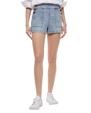Alice + Olivia Donald Jean Shorts | Thumbnail 1