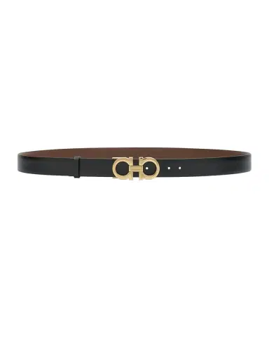 Ferragamo Gancini Leather Belt | Thumbnail 3