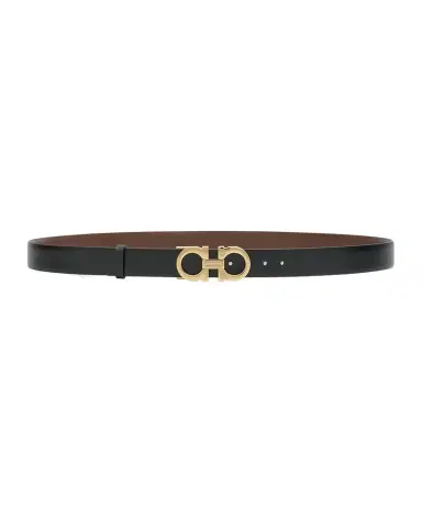 Ferragamo Gancini Leather Belt | Thumbnail 1