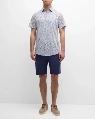Rodd & Gunn Men's Gale Ditzy Floral Short-Sleeve Shirt | Thumbnail 3 Rodd & Gunn Men's Gale Ditzy Floral Short-Sleeve Shirt | Thumbnail 3