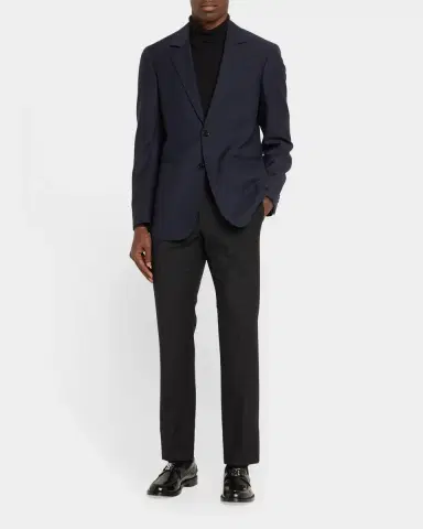 Burberry Men's Tailored Wool Sport Coat | Thumbnail 2