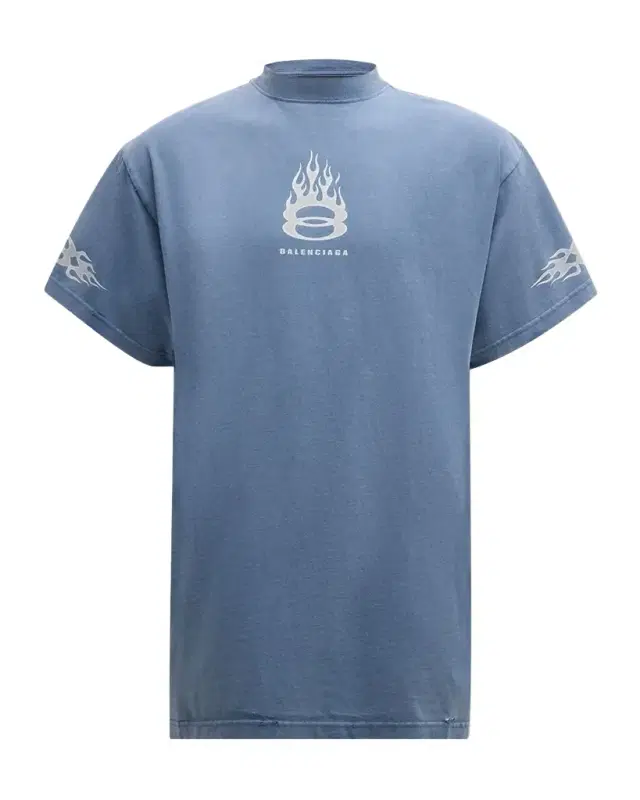 Men 's Burning Unity Oversized T-Shirt