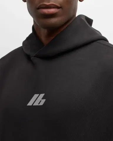 Balenciaga Men 's Activewear Oversized Hoodie | Thumbnail 5 Balenciaga Men 's Activewear Oversized Hoodie | Thumbnail 5