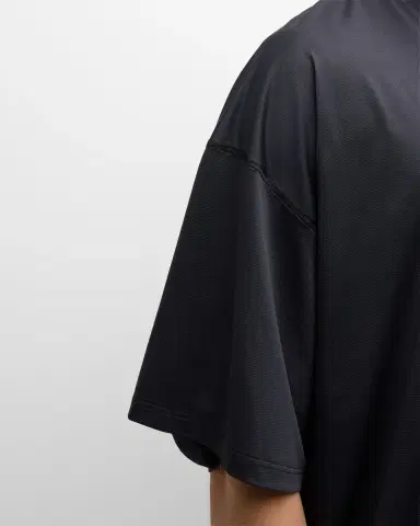 Balenciaga Men's Activewear Technical Mesh T-Shirt | Thumbnail 7